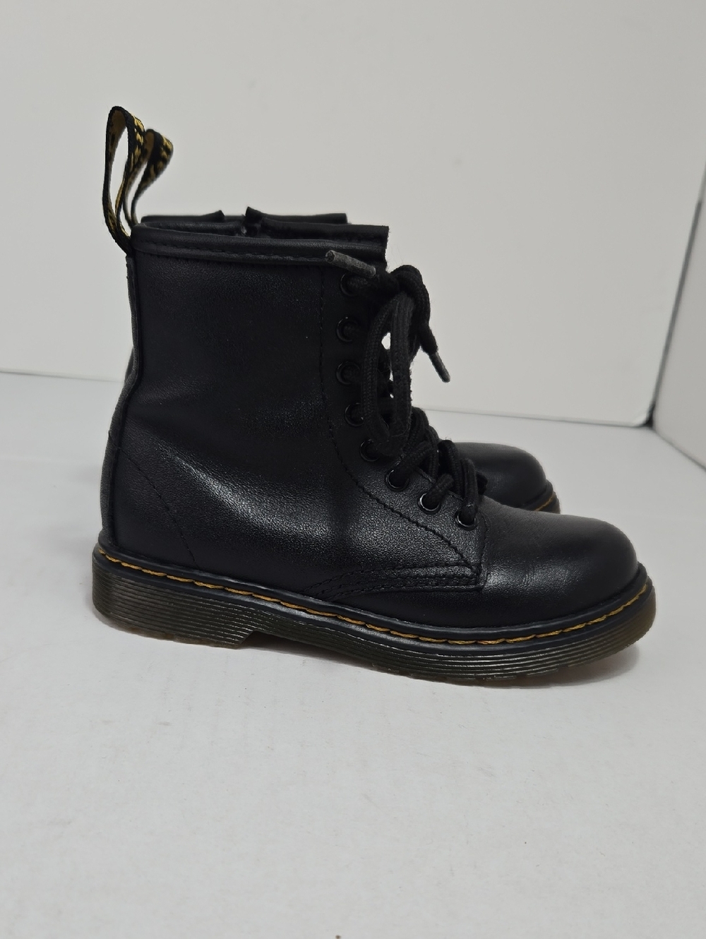 Dr. Doc Martens Boots 1460 Junior Kids AW004 Smooth Leather Size US 11 Uk 10